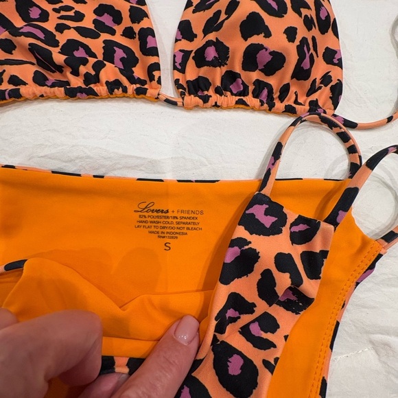 Lovers + Friends Katya Bikini Disco Leopard - Picture 4 of 11
